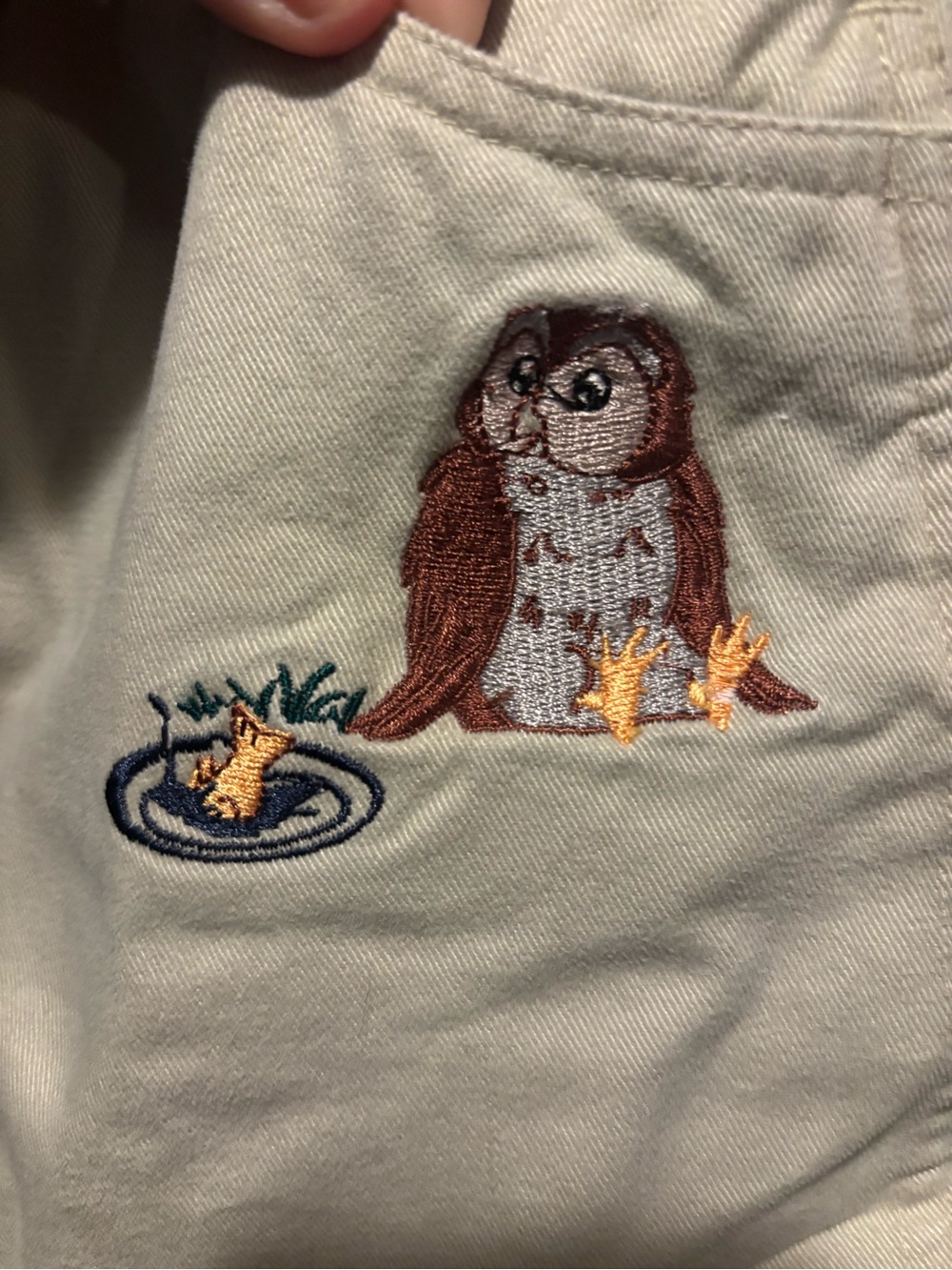 Rare Vintage size4T Maurice Sendak’s Little Bear embroidered overalls 100%cotton - Picture 9 of 10